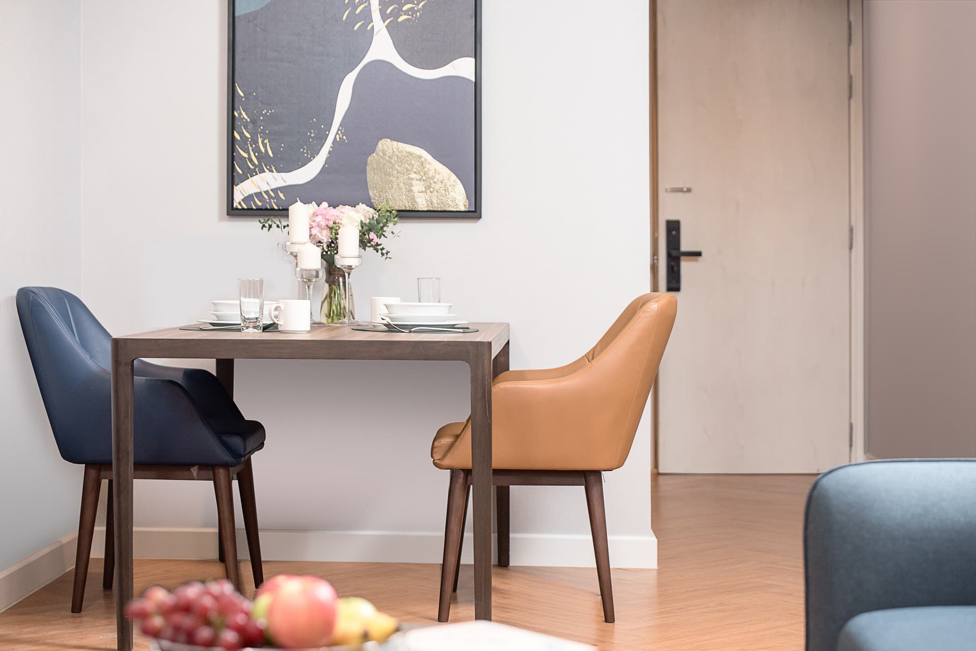 Dining area in 1 Bedroom Deluxe at Amanta Sathorn